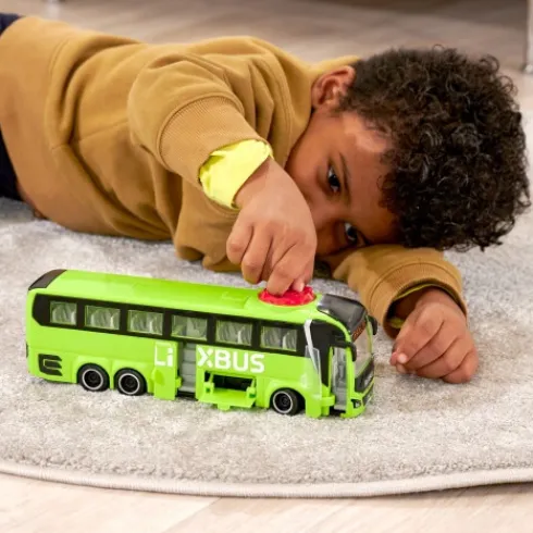 Dickie Toys - Man Lion's Coach Flixbus Legetøj - Grøn
