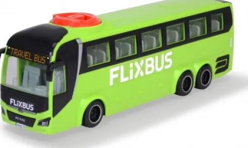 Dickie Toys - Man Lion's Coach Flixbus Legetøj - Grøn