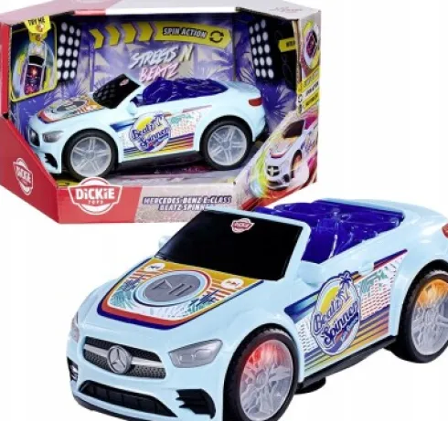Dickie Toys - Mercedes-Benz E-Class Beatz Spinner - Lyd Og Lys