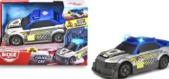 Dickie Toys - Police Car - Politibil Legetøj Med Lyd Og Lys