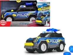 Dickie Toys - Politibil Legetøj Med Lys Og Lyd - Police Suv