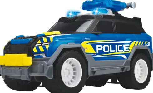 Dickie Toys - Politibil Legetøj Med Lys Og Lyd - Police Suv