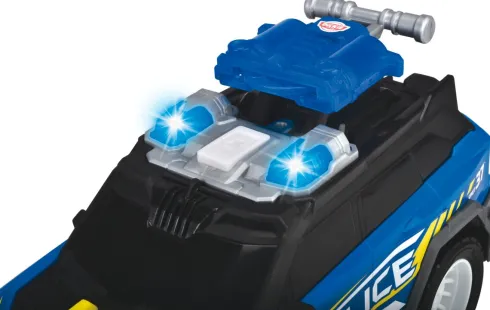 Dickie Toys - Politibil Legetøj Med Lys Og Lyd - Police Suv