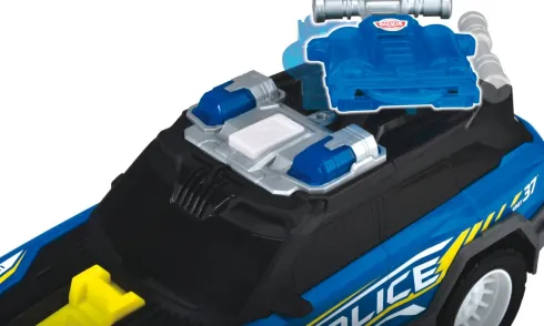 Dickie Toys - Politibil Legetøj Med Lys Og Lyd - Police Suv