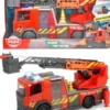 Dickie Toys - Scania Fire Patrol - Brandbil Legetøj Med Lys Og Lyd
