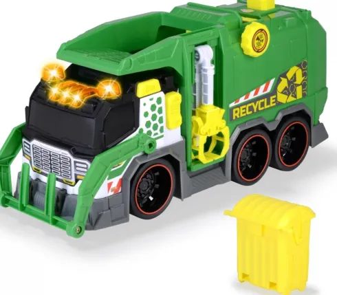 Dickie Toys - Skraldebil - Med Lys Og Lyd