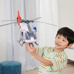 Dickie Toys - Stor Rednings Helikopter Med Lys Og Lyd