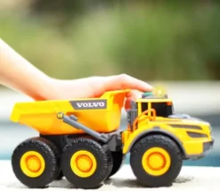 Dickie Toys - Volvo Articulated Hauler - Dumper Legetøj - Lys Lyd