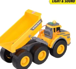 Dickie Toys - Volvo Articulated Hauler - Dumper Legetøj - Lys Lyd