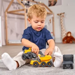 Dickie Toys - Volvo Construction Legesæt - 3 Køretøjer