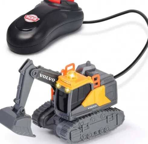 Dickie Toys - Volvo Mini Excavator - Fjernstyret Mini Gravemaskine