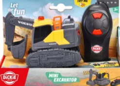Dickie Toys - Volvo Mini Excavator - Fjernstyret Mini Gravemaskine