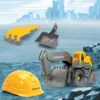 Dickie Toys - Volvo Tough Excavator Playset - Gravemaskine Sæt