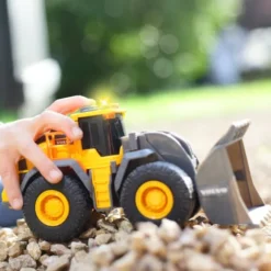 Dickie Toys - Volvo Wheel Loader - Hjullæsser Legetøj - Lys Og Lyd