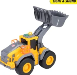 Dickie Toys - Volvo Wheel Loader - Hjullæsser Legetøj - Lys Og Lyd