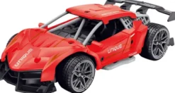 Die-Cast Pull Back Car W/Sound & 'Try-Me', Red - Klx Toys