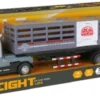 Die-Cast Truck W/Animal Trailer, Light & Sound - Klx Toys