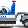 Die-Cast Truck W/Hanger, Police Car, Light & Sound - Klx Toys