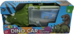Dinosaur Legetøjsbil Med Launcher-Funktion