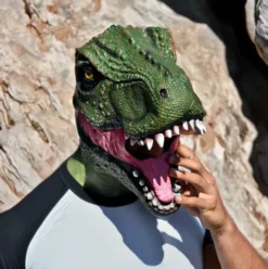 Dinosaur Maske Til Børn - Mikamax