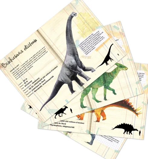 Dinosaur Puslespil - Naturhistorisk Museum - 500 Brikker - Vilac