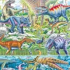 Dinosaur Puslespil Til Børn - 70 Brikker