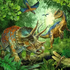 Dinosaur Puslespil - 3X49 Brikker - Ravensburger