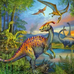 Dinosaur Puslespil - 3X49 Brikker - Ravensburger