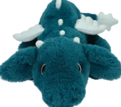 Dino World - Drage Bamse Med Glittervinger - Petrol
