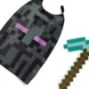 Disguise - Minecraft Kostume - Pickaxe Økse Og Kappe