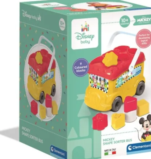 Disney Baby - Mickey Mouse Bus Puttekasse - Baby Clementoni