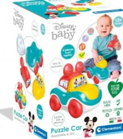 Disney - Bil Til Børn - Byg Selv - Clementoni Baby