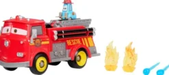 Disney Cars - Legetøjs Brandbil - Red & Guido - Race & Rescue