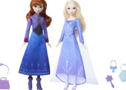 Disney Frozen - Anna And Elsa Ice Carriage Fun - Mattel Jly82