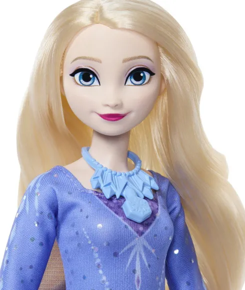 Disney Frozen - Anna And Elsa Ice Carriage Fun - Mattel Jly82