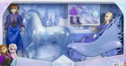 Disney Frozen - Anna And Elsa Ice Carriage Fun - Mattel Jly82