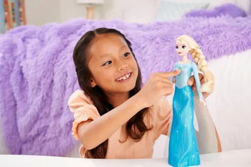 Disney Frozen - Syngende Elsa Dukke - Let It Go - Engelsk
