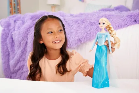 Disney Frozen - Syngende Elsa Dukke - Let It Go - Engelsk