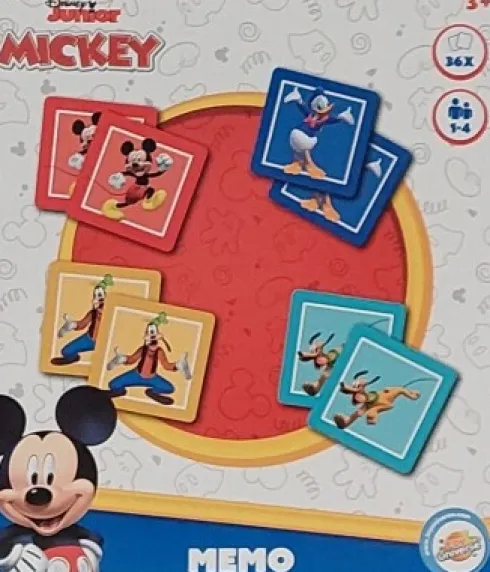Disney Junior Mickey - Memo Huskespil