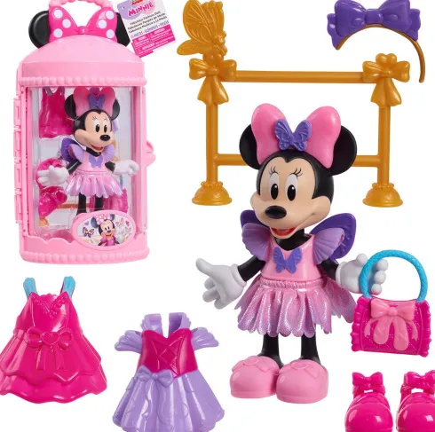 Disney Junior - Minnie Fab Fashion Dukke 15 CM
