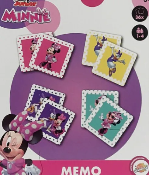 Disney Junior Minnie - Memo Huskespil