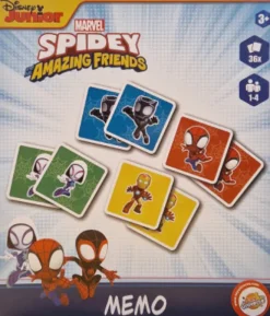 Disney Junior Spidey - Memo Huskespil - Marvel