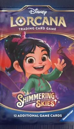 Disney Lorcana - Shimmering Skies - Booster Pack - 12 Kort