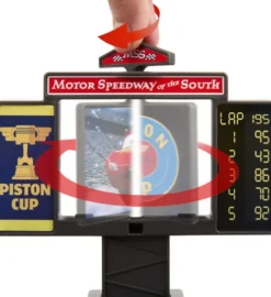 Disney Pixar Cars - Piston Cup Stunting Speedway - Mattel Jhl42