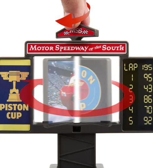 Disney Pixar Cars - Piston Cup Stunting Speedway - Mattel Jhl42