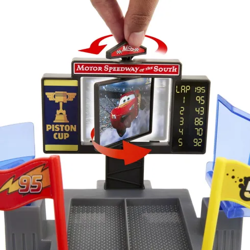 Disney Pixar Cars - Piston Cup Stunting Speedway - Mattel Jhl42