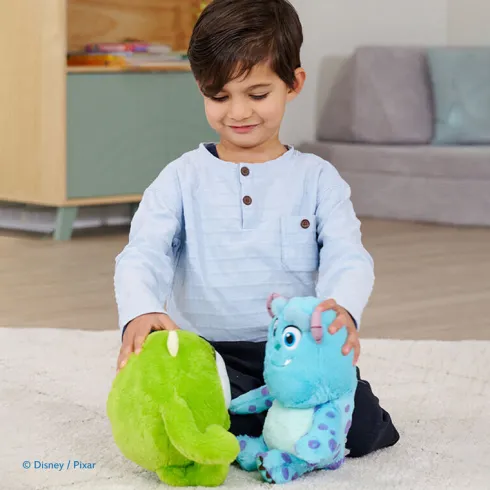 Disney Pixar - Flufflets Mike Wazowski Bamse - Monsters, Inc