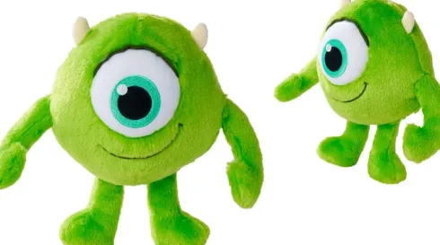 Disney Pixar - Flufflets Mike Wazowski Bamse - Monsters, Inc