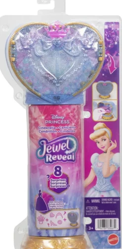 Disney Princess - Askepot Dukke - Jewel Reveal - Mattel Jhl50
