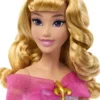 Disney Princess - Aurora Pink To Blue Dress Dukke - Mattel Jlk24